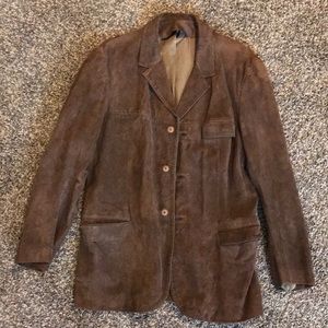 VINTAGE Brown Suede Jacket